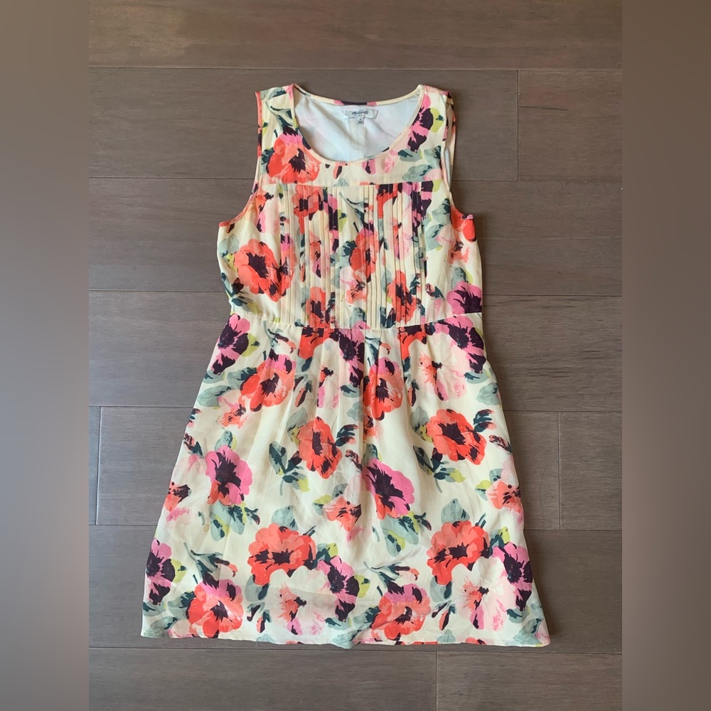 Madewell Silk Tearose Dress